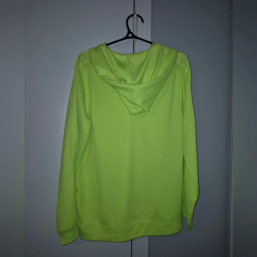 Tek Gear Neon Lime Pullover Hoodie Size XL - Picture 8 of 8